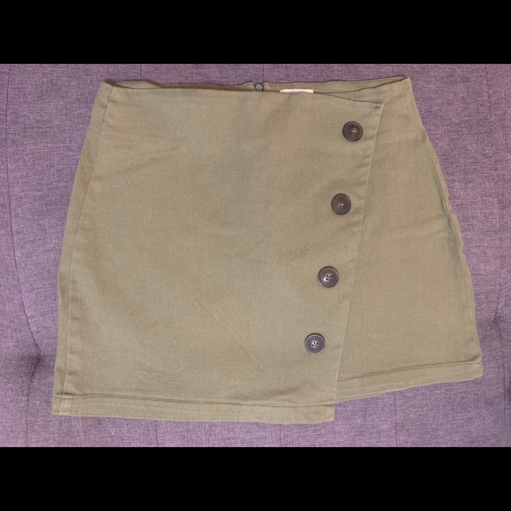 Olive Green Skirt